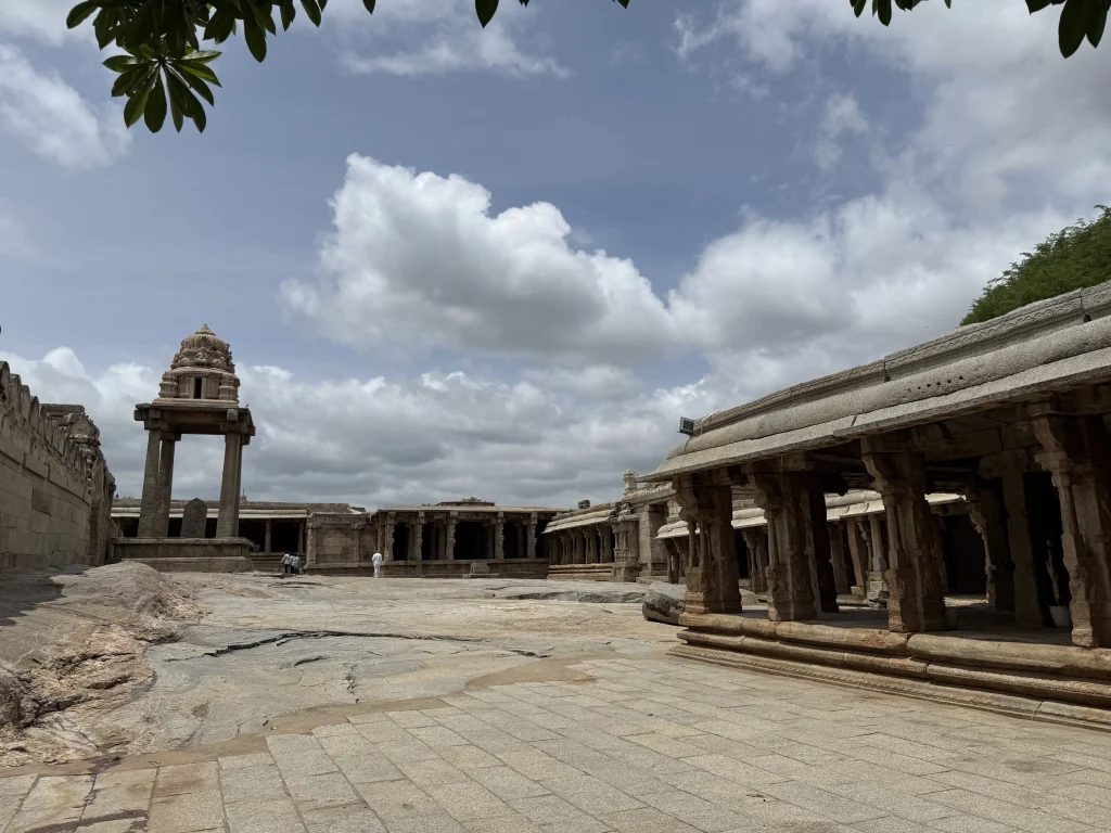 Lepakshi Veerabhadra Swamy Temple architectural view on Kurmasaila hill Andhra Pradesh
