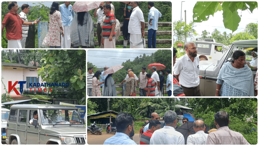 Mahe canal inspection for roads-photo-collage