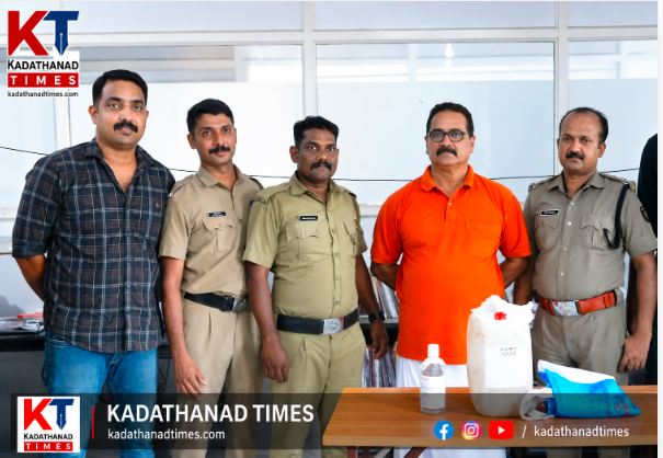 വില്യാപ്പള്ളിയിൽ 10 ലിറ്റർ വ്യാജമദ്യം പിടികൂടി